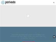 Tablet Screenshot of pariveda.com